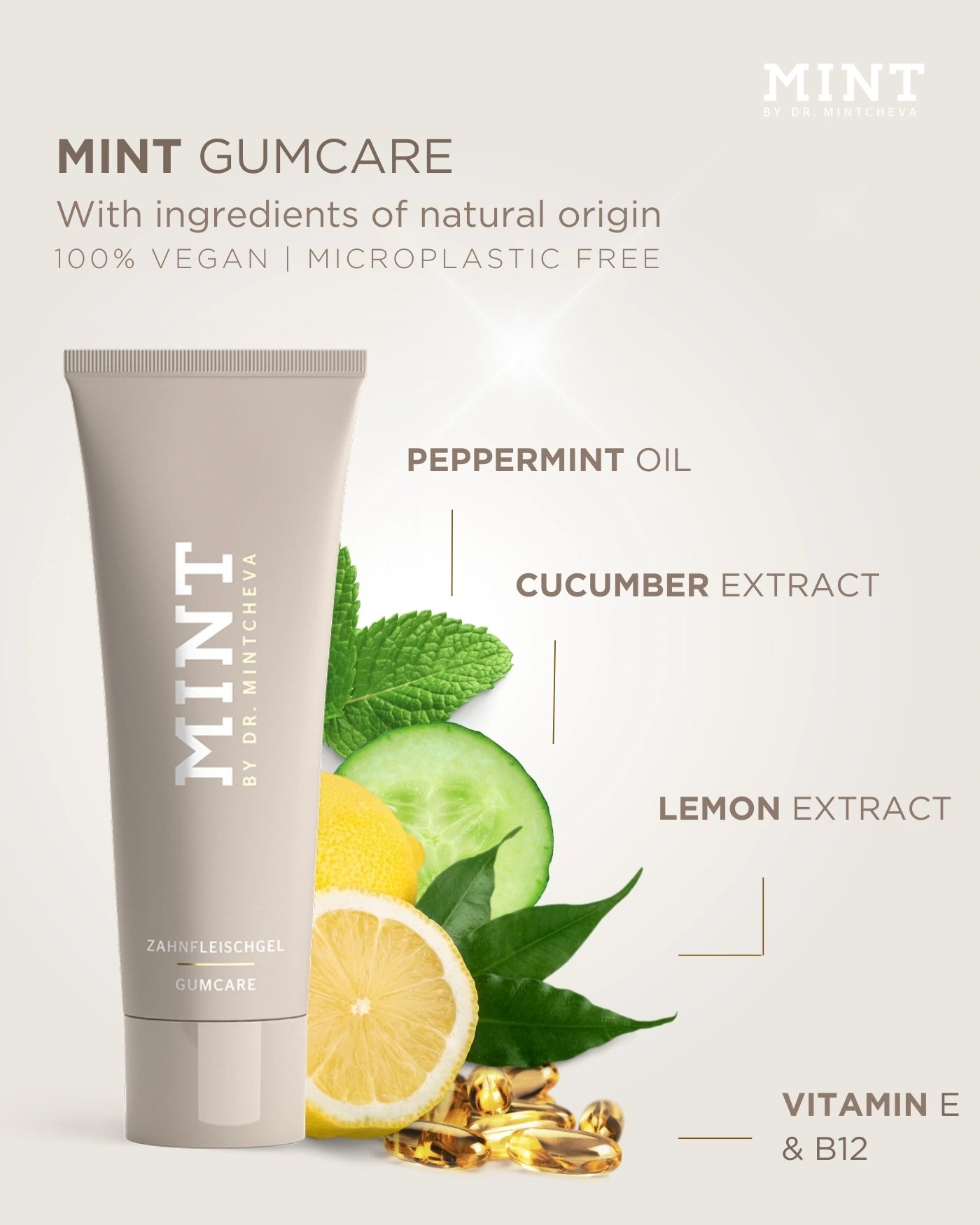 MINT GUM CARE WITH VITAMIN E