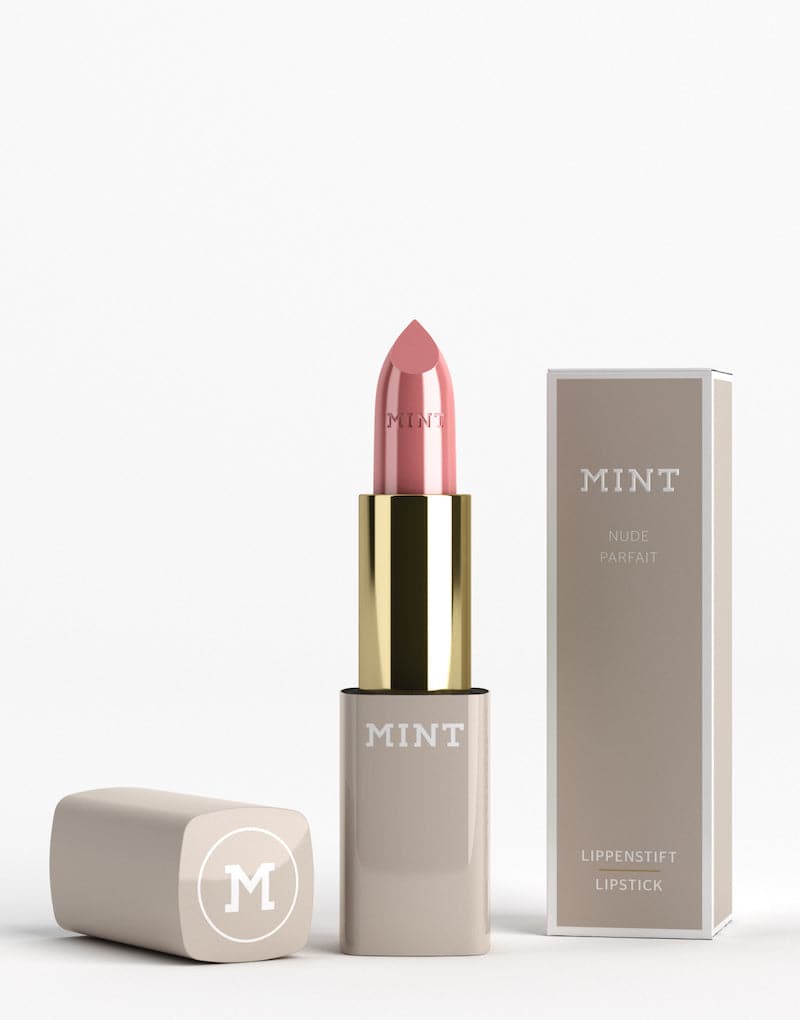 MINT by Dr. Mintcheva Lipstick with packaging - Nude Parfait