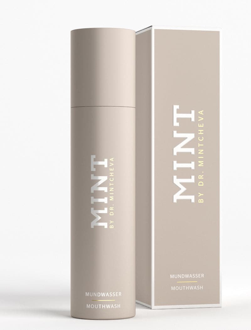 MINT by Dr. Mintcheva Mouthwash with packaging