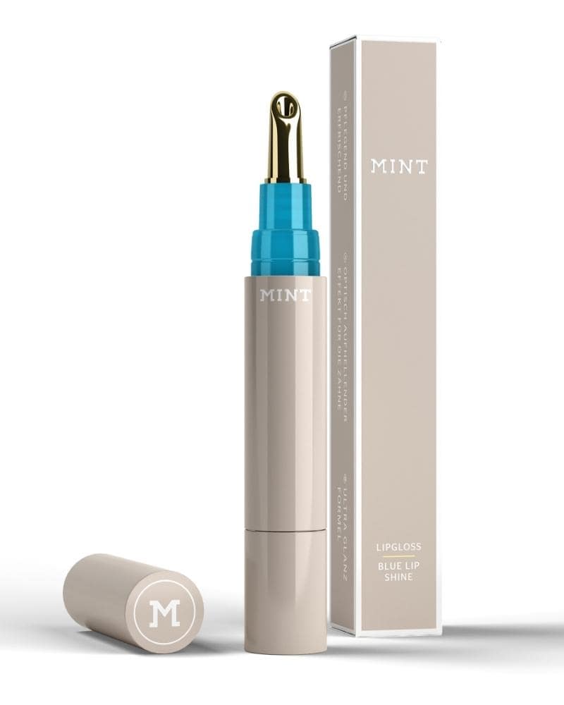 MINT by Dr. Mintcheva Blue Lip Shine product image with packaging