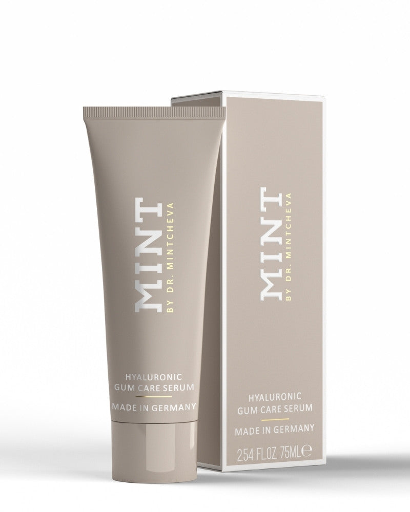 MINT by Dr. Mintcheva Hyaluronic Gum Care Serum product image with packaging