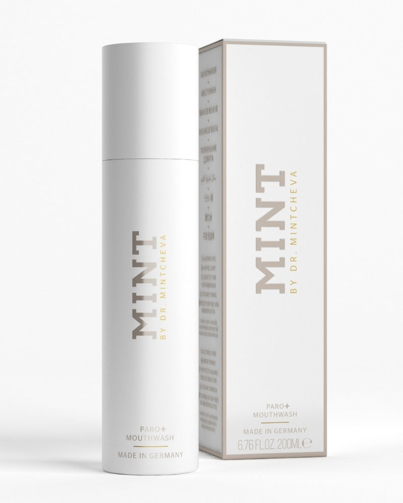 MINT by Dr. Mintcheva Paro+ Mouthwash product image with packaging