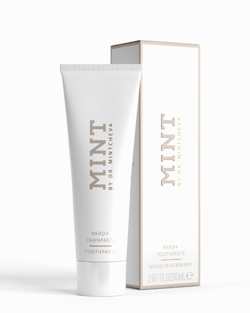 MINT by Dr. Mintcheva Paro+ Toothpaste product image with packaging