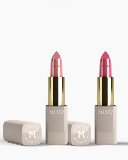 MINT LIPSTICK DUO NUDE PARFAIT &amp; NUDE ROSÉ