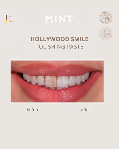 MINT HOLLYWOOD SMILE POLISHING PASTE